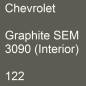 Preview: Chevrolet, Graphite SEM 3090 (Interior), 122.